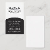 エレガント実在財 名刺 (正面/裏面)