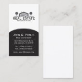 エレガント実在財 名刺 (正面/裏面)