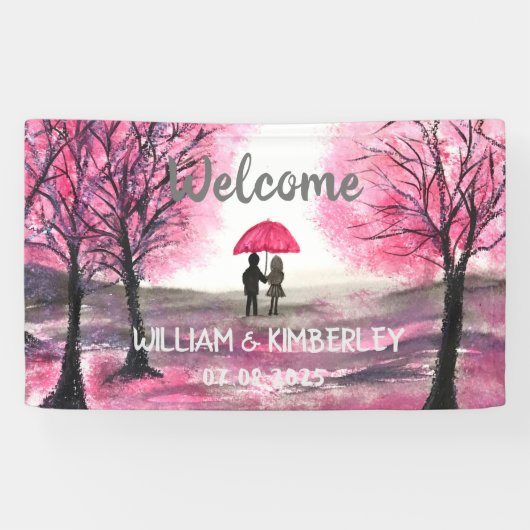 エレガント対ピッモダンクフローラ素朴結婚ズ 横断幕 (横)