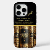 エレガント専門法書企業の集 Case-Mate iPhoneケース (裏面)