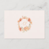 エレガント山花アプリコ結婚ットのエンクロージャカード エンクロージャーカード (裏面)