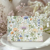 エレガント山花結婚情報カード エンクロージャーカード