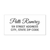 エレガント差出人住所 セルフインキングスタンプ (デザイン)