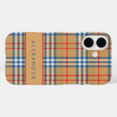 エレガント市松模様に例 Case-Mate iPhoneケース (裏面 (横))