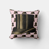 エレガント帽子 クッション (正面)