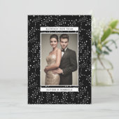 エレガント年末年始フォトホリデー シーズンカード (スタンド正面)