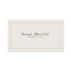 エレガント弁護士アイボリープロフェッショナル伝統的