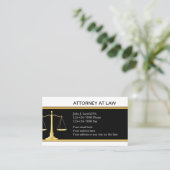 エレガント弁護士名刺 名刺 (スタンド正面)