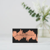 エレガント式 名刺 (スタンド正面)