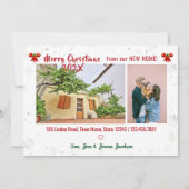 エレガント引っ越しました 案内状 (正面)