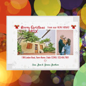 エレガント引っ越しました 案内状