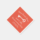 エレガント引っ越し祝いパーティーパーティーナプキン スタンダードカクテルナプキン (角)