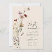 エレガント得結婚した 招待状 (正面)