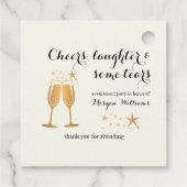 エレガント応援おもしろい笑い涙の引退 フェイバータグ (裏面)