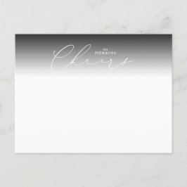 エレガント応援年賀カード横書き シーズンポストカード