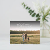 エレガント応援年賀カード横書き シーズンポストカード (スタンド正面)