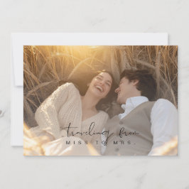 エレガント恋しく思写真素朴ブライダルシャワー 招待状