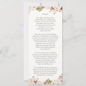 エレガント悔やみや弔慰足跡メモリアル葬儀 招待状 (裏面)