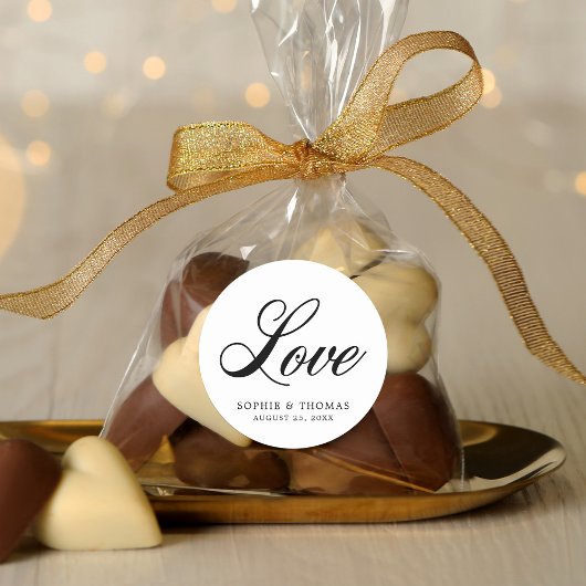 エレガント愛結婚の ラウンドシール