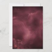 エレガント感謝していフェイクグリッターユー カード (裏面)