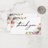 エレガント感謝してい君の赤ちゃんシャワースタイリッシュフローラ ノートカード (正面/裏面インサイチュ)