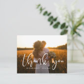 エレガント感謝してい結婚君は ポストカード (スタンド正面)