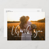 エレガント感謝してい結婚君は ポストカード (正面/裏面)