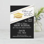 エレガント懇親会デザイン。 招待状 (スタンド正面)