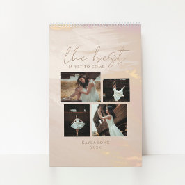 エレガント抽象芸術カスタムフォトカレンダー カレンダー