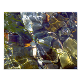 エレガント抽象芸術カラフルステンドグラス フォトプリント           