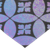 エレガント抽象芸術カラフルフローラ円パターン テーブルクロス (アングル)