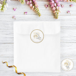 エレガント抽象芸術バラ毛 ラウンドシール