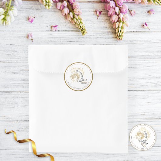 エレガント抽象芸術バラ毛 ラウンドシール