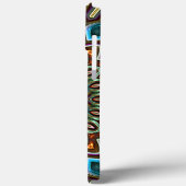 エレガント抽象芸術モダンボヘミアンマンダラアート Case-Mate iPhoneケース (裏面 / 左)