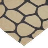 エレガント抽象芸術モダン金ゴールドタイルのモザイクパターン テーブルクロス (アングル)