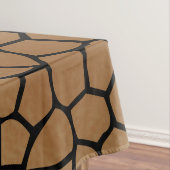 エレガント抽象芸術モダン金ゴールドタイルのモザイクパターン テーブルクロス (インサイチュ)