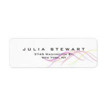 エレガント抽象芸術曲線プロフェッショナルモダン