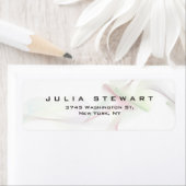 エレガント抽象芸術曲線プロフェッショナルモダン ラベル (インサイチュ)