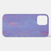 エレガント抽象芸術木目テクスチャ紫 Case-Mate iPhoneケース (裏面 (横))
