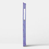 エレガント抽象芸術木目テクスチャ紫 Case-Mate iPhoneケース (裏面 / 左)