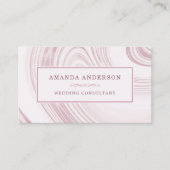 エレガント抽象芸術水彩大理石 |名刺 名刺 (正面)