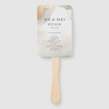 エレガント抽象芸術水色金ゴールド結婚