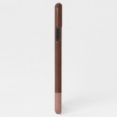 エレガント抽象芸術淡い色の金ゴールド大理石Agate iPhone Cas iPhoneケース (右側)