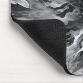 エレガント抽象芸術火煙 マウスパッド (コーナー)