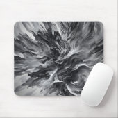 エレガント抽象芸術火煙 マウスパッド (マウス)