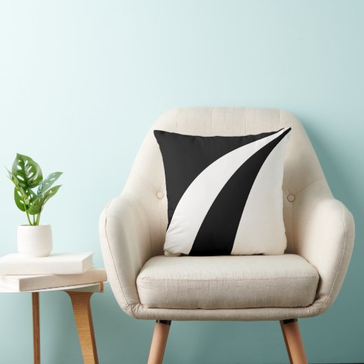 エレガント抽象芸術白波 クッション (椅子)