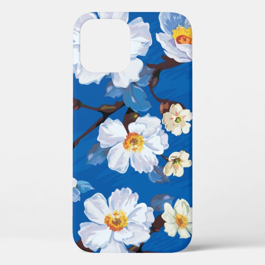 エレガント抽象芸術花柄 Case-Mate iPhoneケース (裏面)