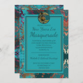 エレガント抽象芸術 招待状 (正面/裏面)