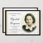 エレガント招待状2 招待状 (正面/裏面)