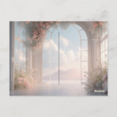 エレガント招待状 ポストカード (裏面)